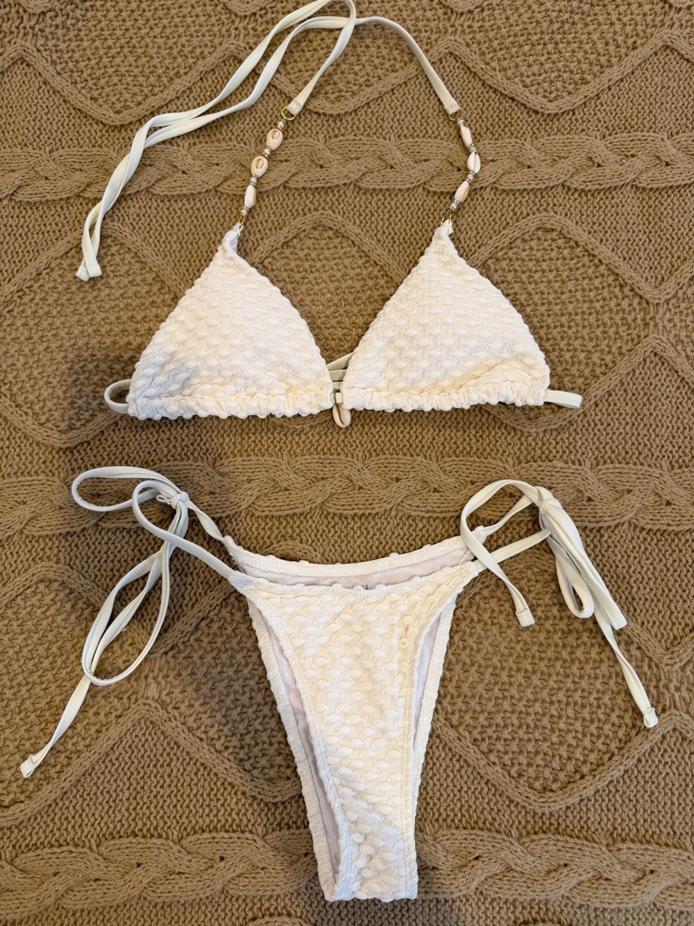 Bikini with seashells size Small